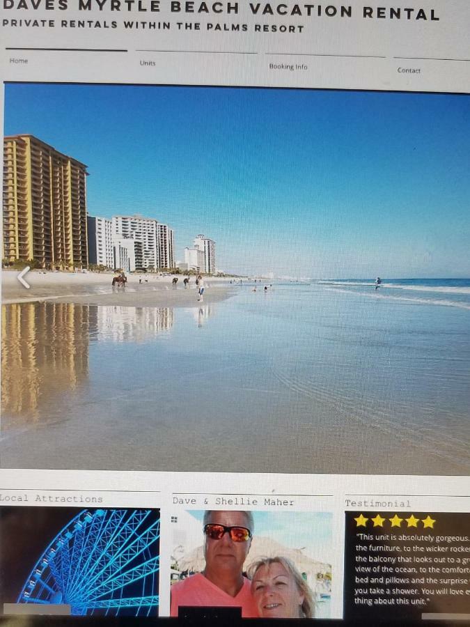 The Palms Resort-Oceanfront Myrtle Beach Exteriér fotografie
